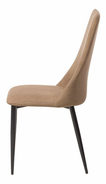 Set 2 buc. scaune pentru sufragerie Clenot (maro auriu)