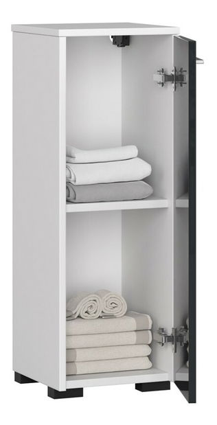 Kúpeľňová skrinka Farid TYP1 (grafit lesk)