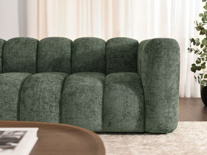 Pohovka dvojsedačka Ocupan (čierna)