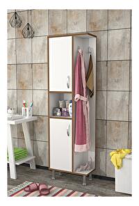 Fürdőszoba szekrény Dadave (fehér) 