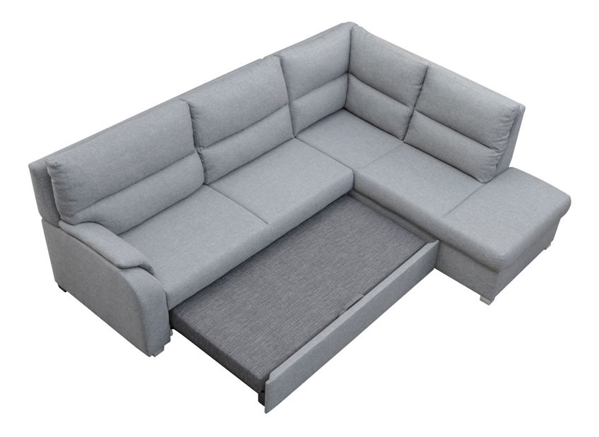 Sarok kanapé Rani (világosszürke) (J)