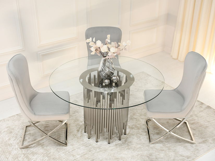 Jedálenský stôl Bufones (priehľadné)