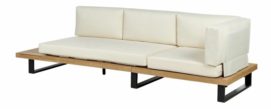 Set mobilier de grădină Mykza (lemn deschis)