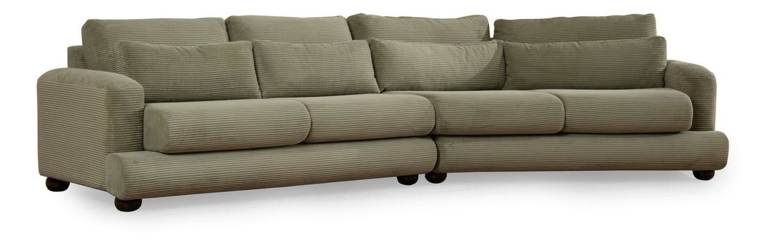 Canapea patru locuri Riverolla (D) (Verde)