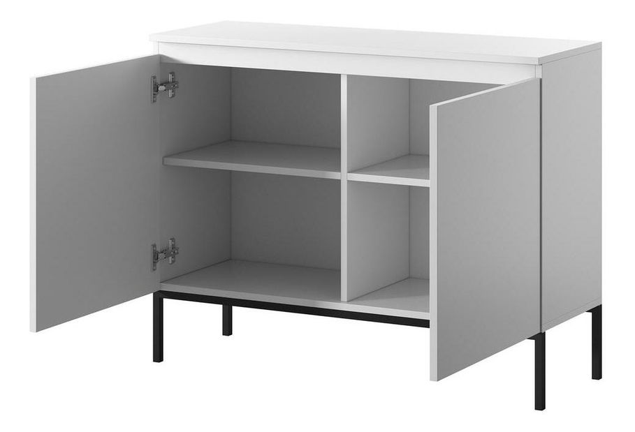 Ormarić Bennasi B2 (bijela + crna)