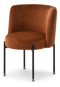 Jedálenská stolička Colegio (čierna)