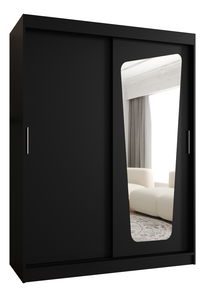 Dulap de haine 150 cm Mokka (Negru)