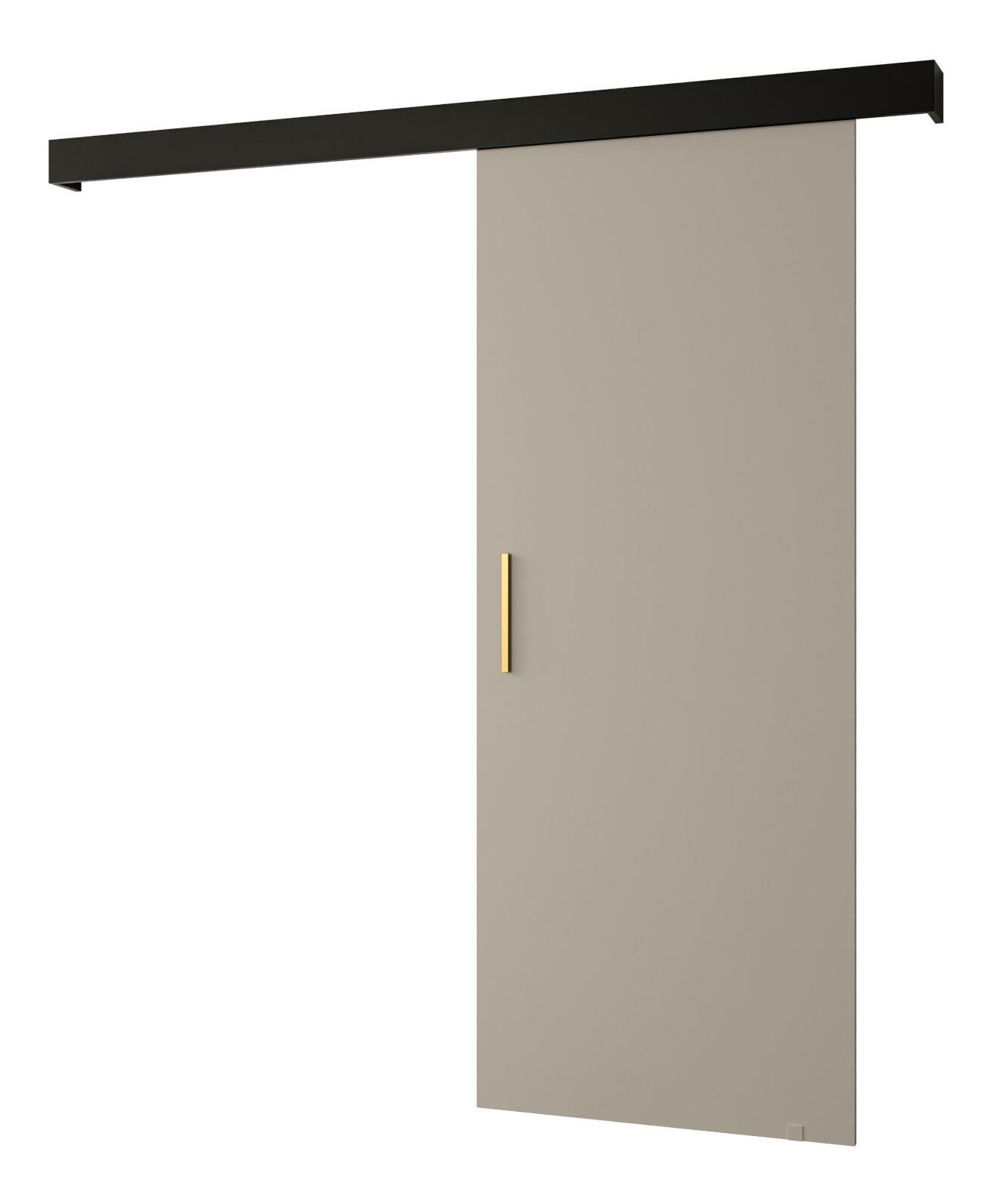 Klizna vrata 80 cm Slavdro 1 (kašmir + crna mat)