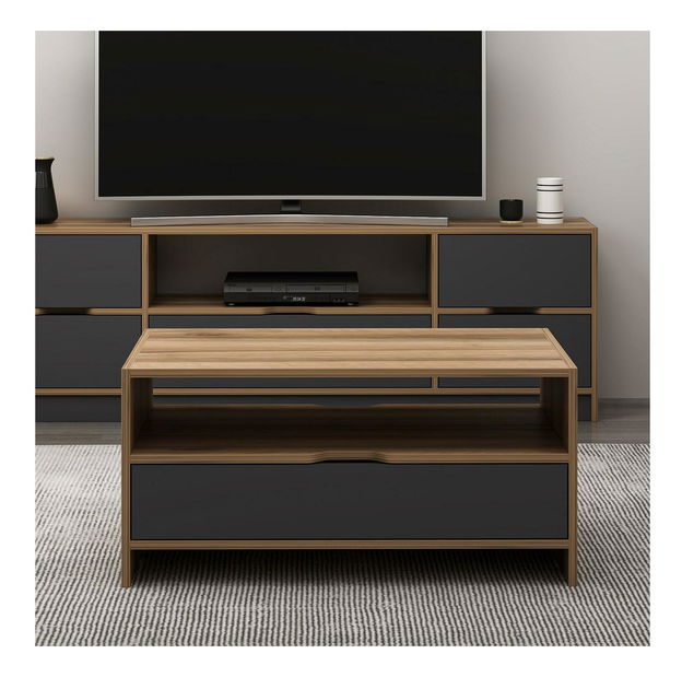 Konferenčný stolík Simabu 2 (orech + antracit) 