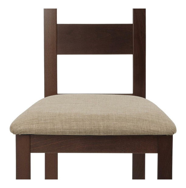 Blagovaonska stolica Basurde (orah + bež)