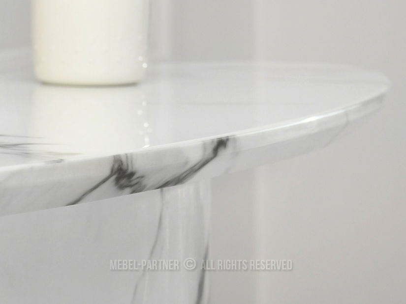 Konzolasztal Belka Kons (fehér márvány)