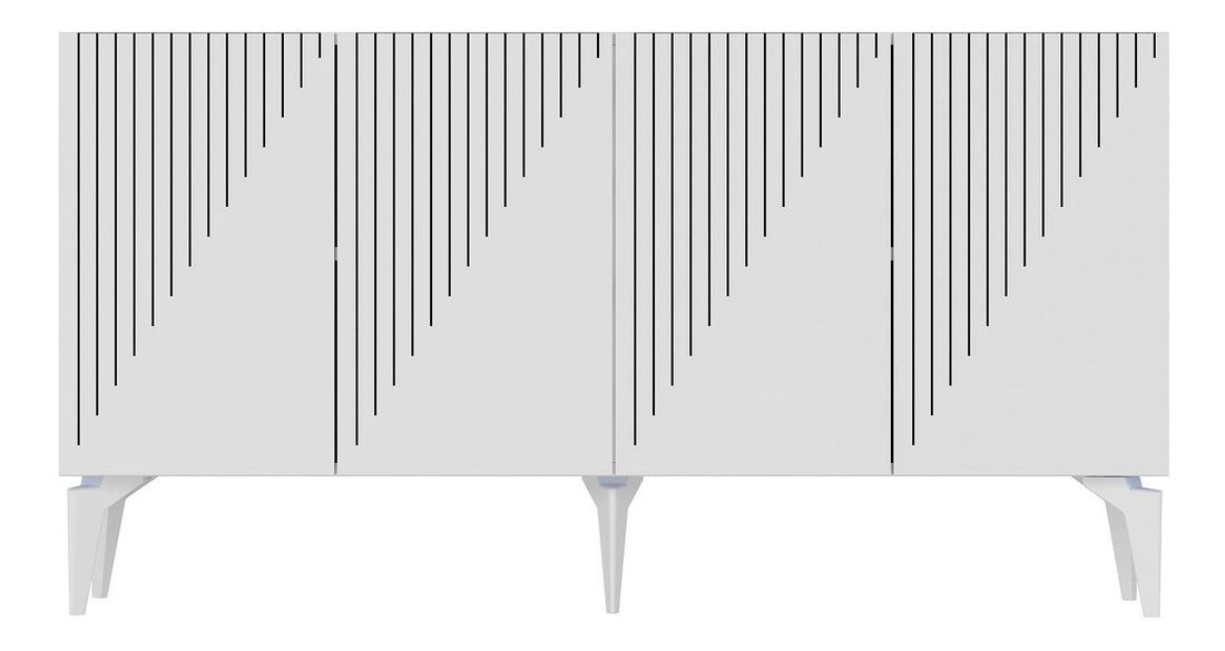 Ormarić Tomune 2 (bijela + crna)