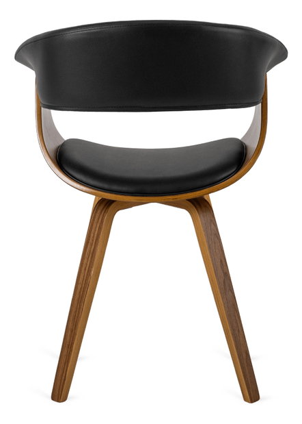 Scaun sufragerie Ofrecer 1 (piele ecologică negru) 