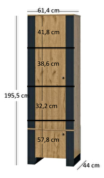 Raft Wayne (Stejar craft auriu)