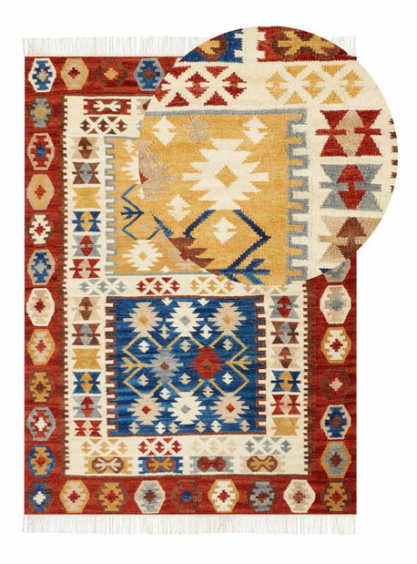 Szőnyeg 200 x 300 cm Voske (többszínű)