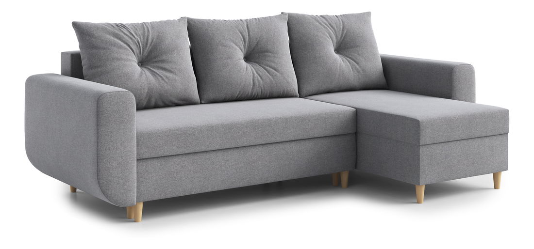 Colțar Eugenie (D) (gri)