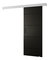 Uși culisante 80 cm Slavdro 4 (negru mat + alb mat)