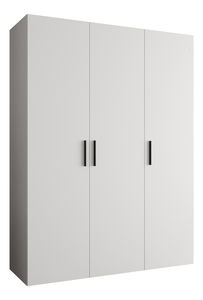 Dulap de haine 150 cm Borry 1 (alb + Negru)