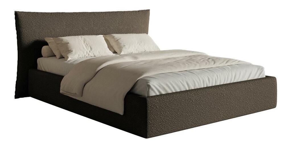 Manželská posteľ 140 cm Swiftie 140 (béžová + čierna)