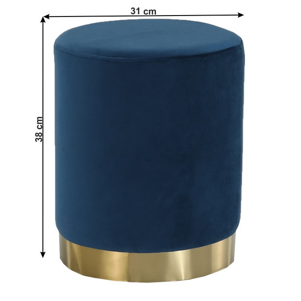 Taburetka Alanty (modrá)