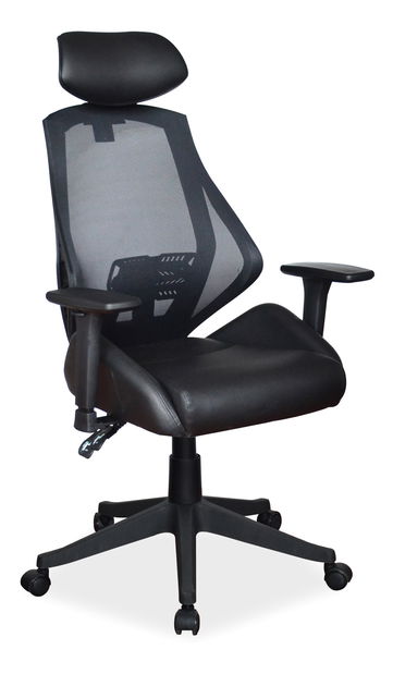 Fotoliu birou Koro (negru)