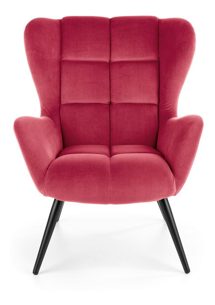 Relaxačné kreslo Tawanna (bordová)