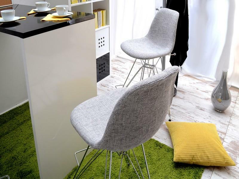 Stolička Epsie (sivá)