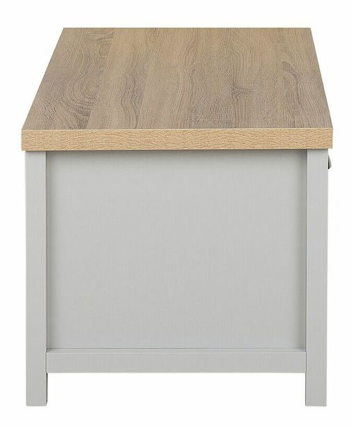 Dohányzóasztal Catoosa (világosszürke)