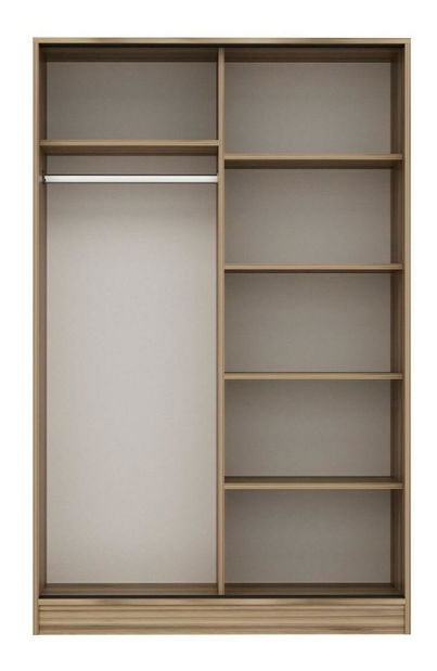 Šatníková skriňa Kalia 2314 (biela + dub)