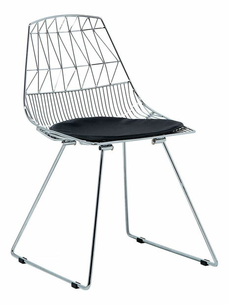 Set 2ks. jedálenských stoličiek Harlem (strieborná)