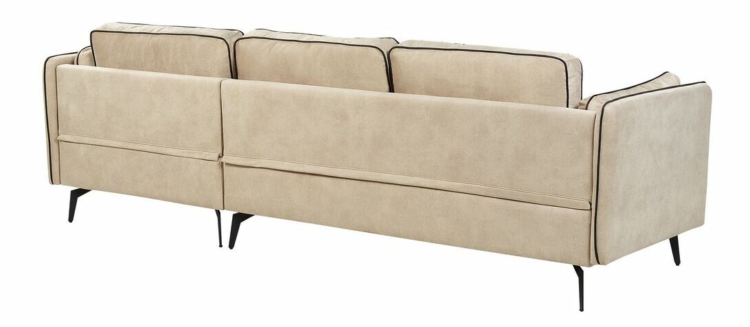 Rohová sedacia súprava Askel (béžová) (L)