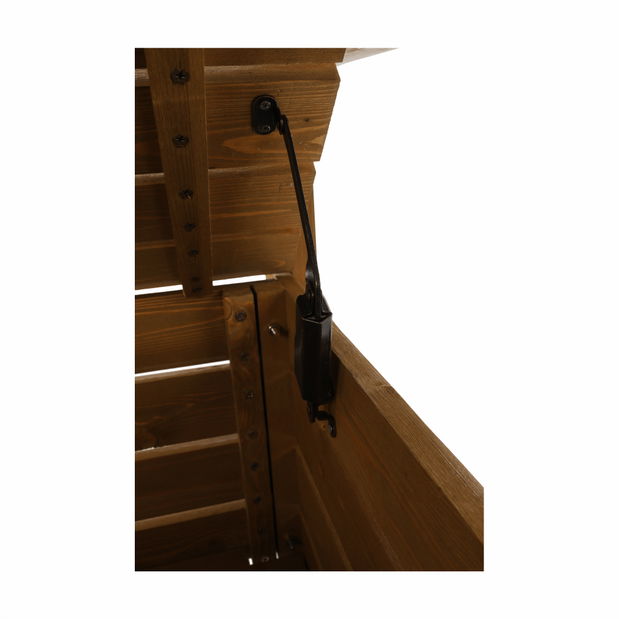 Vrtna klupica 124 cm Dina (smeđa)