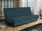 Széthúzható kanapé Robutia XIV (sötétkék) (tárolóhellyel)