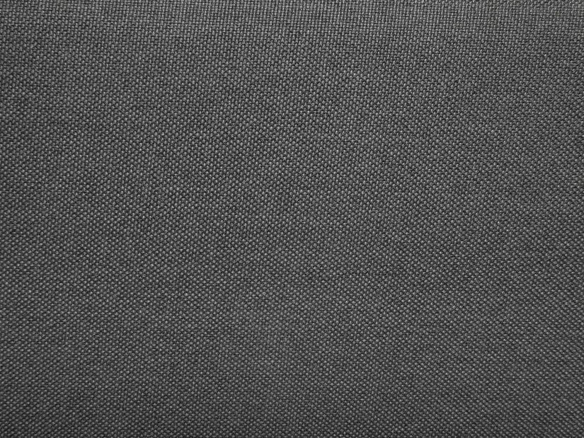 Franciaágy Boxspring 180 cm PRESS (poliészter) (szürke) (tárolóhellyel)