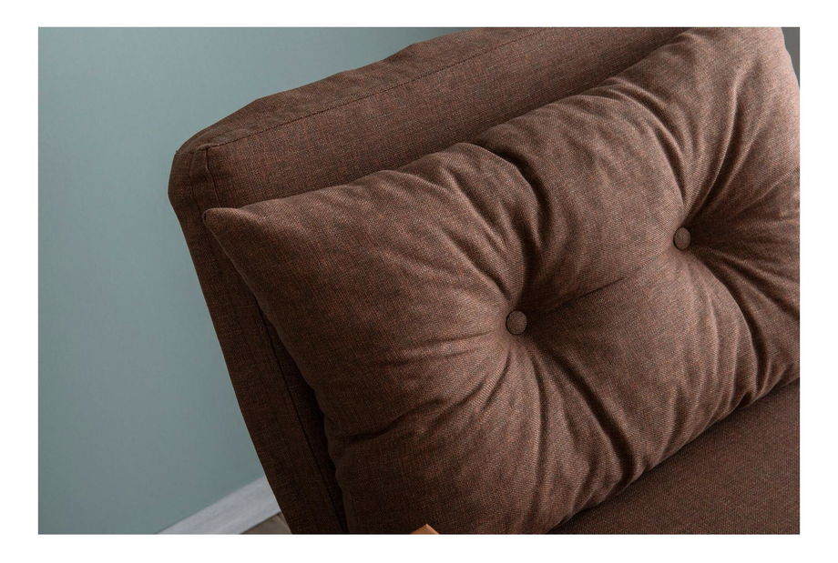 Fotoliu extensibil Sandy (maro deschis)