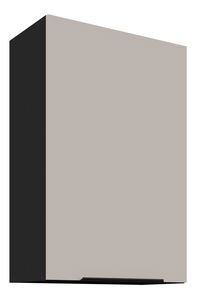 Gornji kuhinjski ormarić Aaron 60 G-90 1F (crna mat + kašmir)
