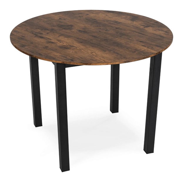 Masă de sufragerie Tienden (stejar rustic) (pentru 4 persoane) *vânzare stoc