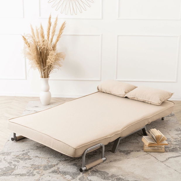 Rozkladacia pohovka Bancarias 2 (béžová) 