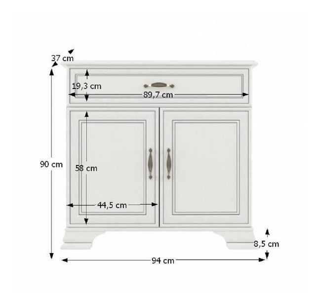 Komoda Tanya Tip 07 2D1S 