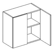 Horná kuchynská skrinka Nora W60