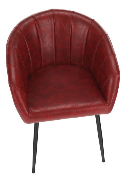 Jedálenské kreslo Fleitea (bordová) *výpredaj