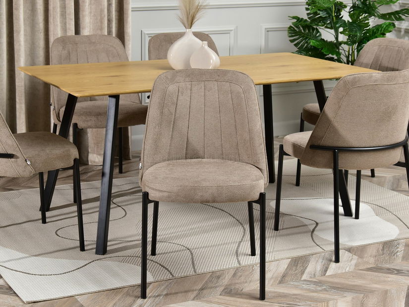 Scaun Ella (bej + negru)