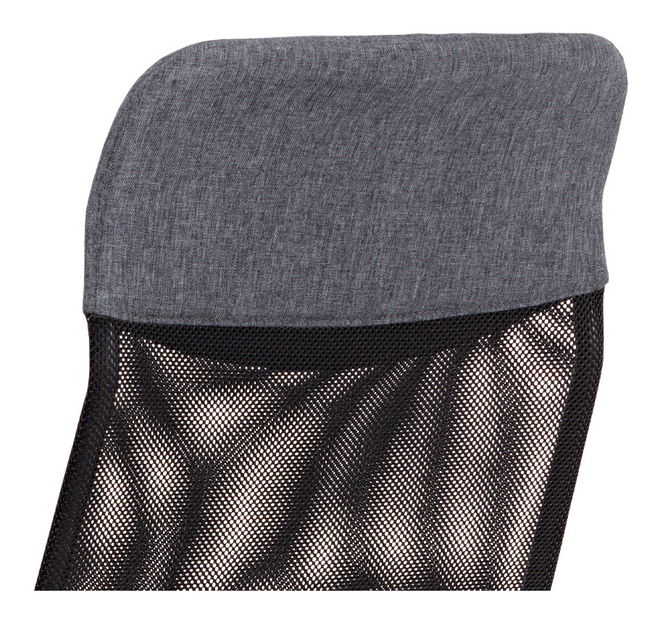 Irodai fotel Evessa-E301-GREY (szürke + fekete)