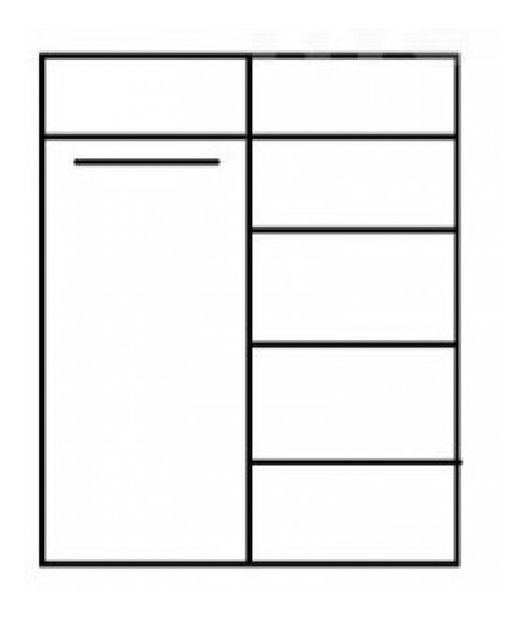 Šatníková skriňa Richmond R150