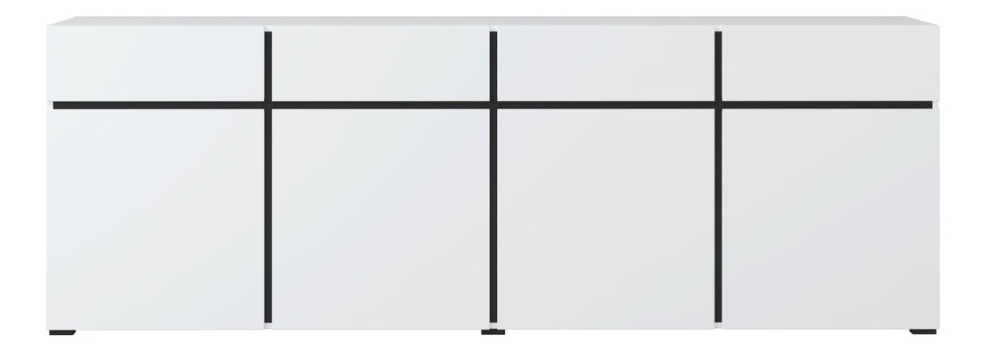 Comodă Crossroad Typ 25 (alb)