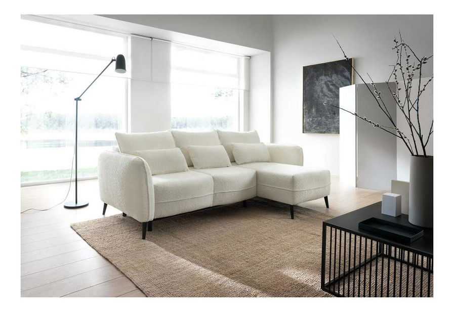 Kutna garnitura Eilish (D) (krem + crna)