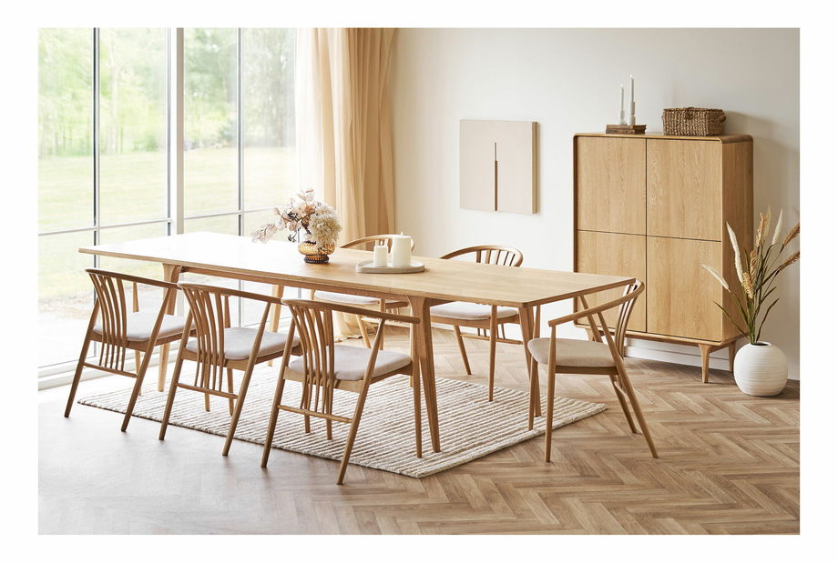 Masă de dining Davenia 1 (natural)