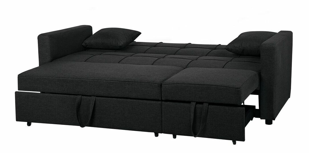 Canapea 3 locuri Gunds (negru) 