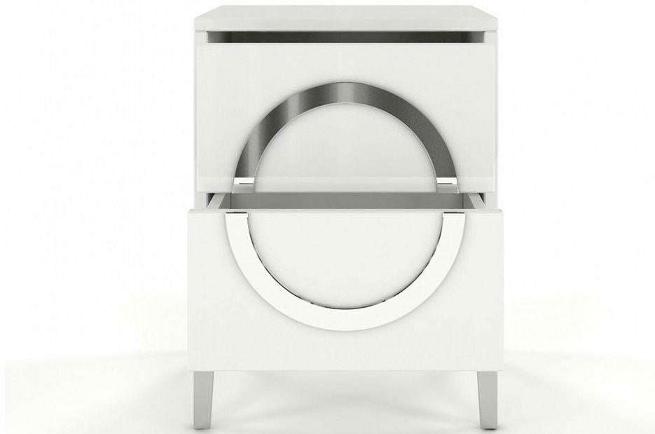 Noptieră Evenna (Alb lucios)