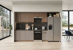 Kuchynská linka Granda 240 (orech + orech franklin + taupe)
